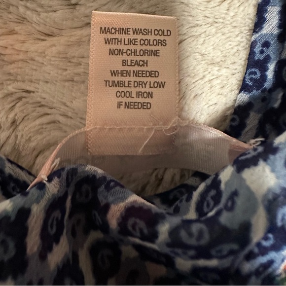 Zoe & Rose Band of Gypsies Multicolor Paisley Tank Top - Picture 6 of 9